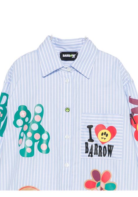 Camicia con stampa BARROW KIDS | F5BKJGSI197GW034